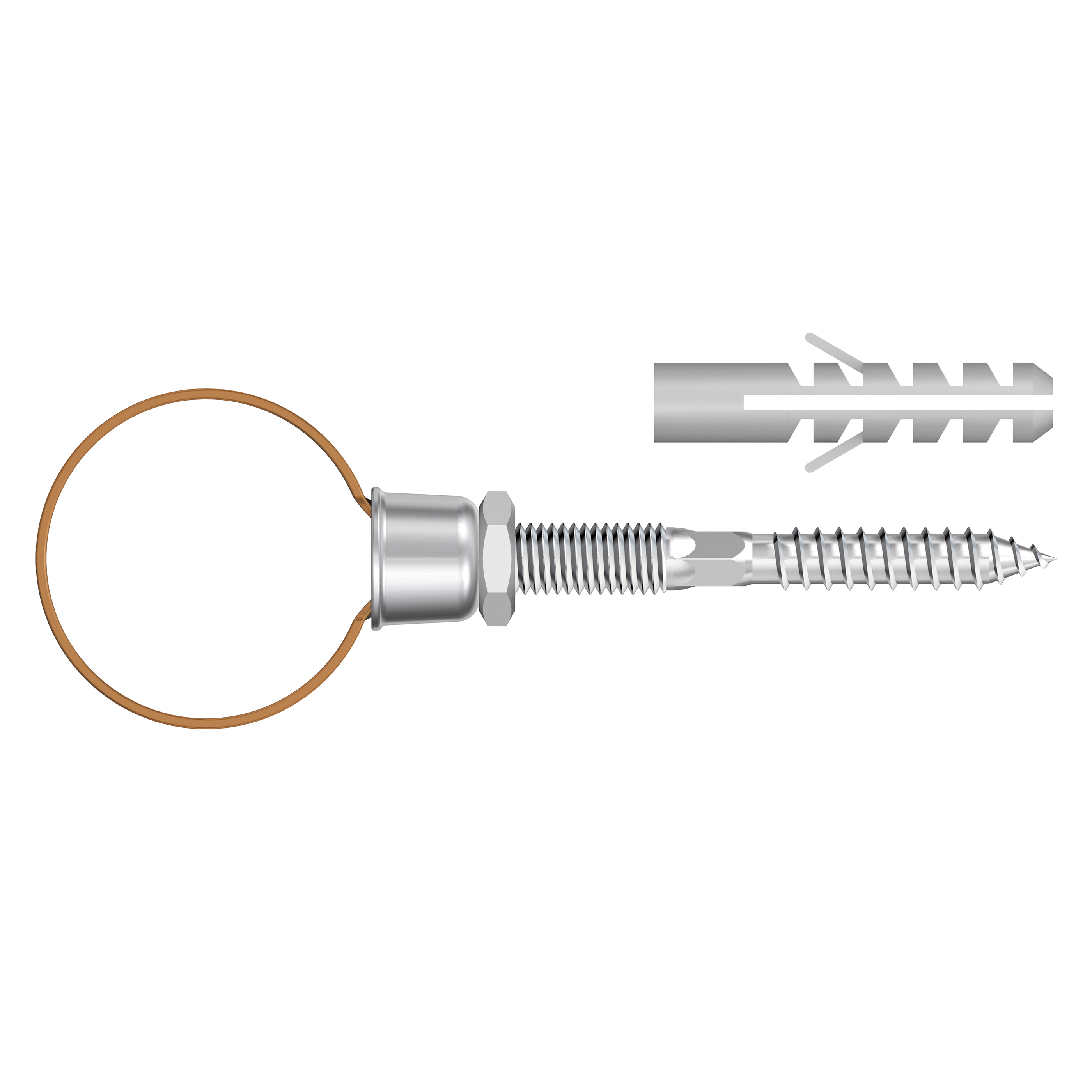 Flamco BMK HK beugel voor koper M8 15mm