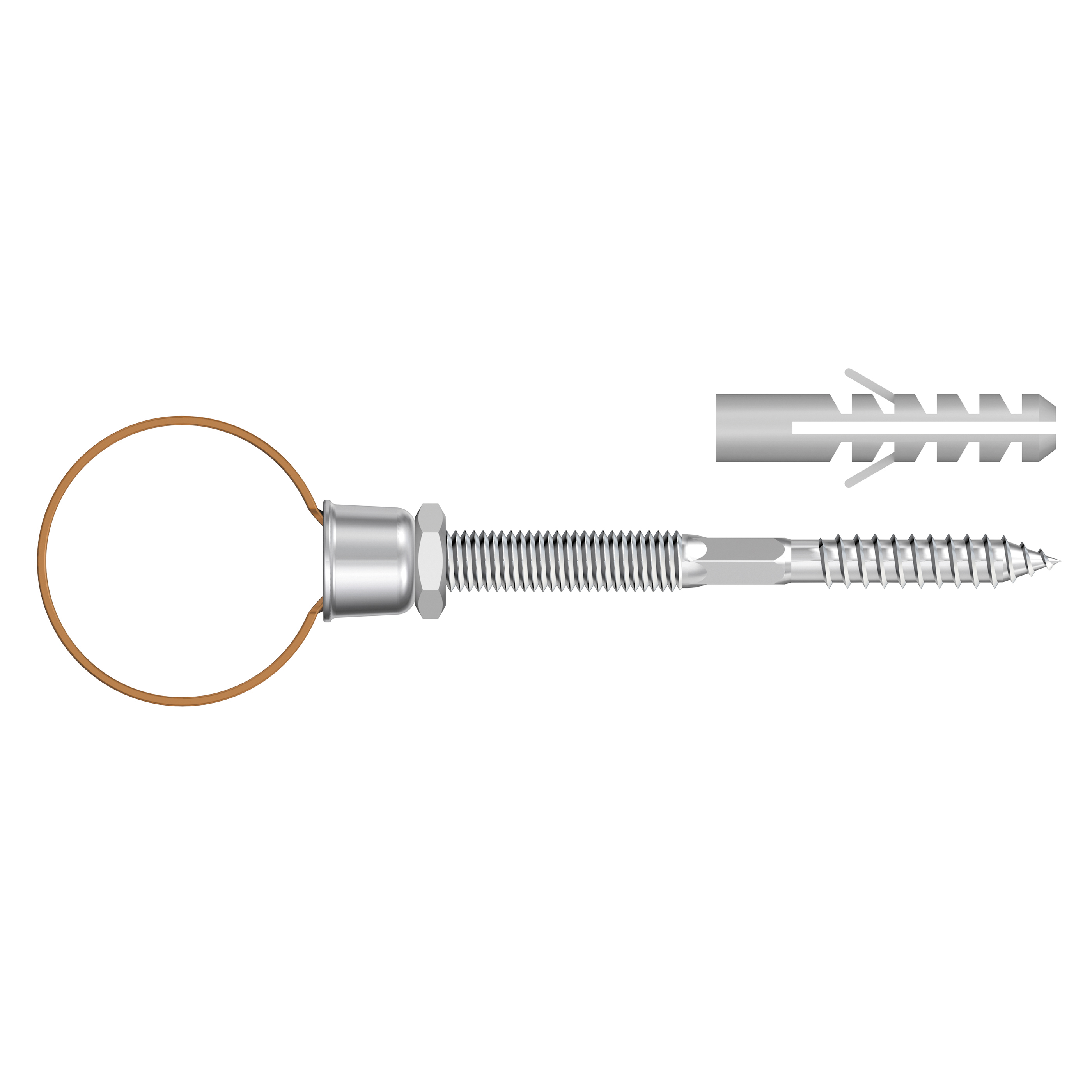 Flamco BMK HK beugel voor koper M8 15mm